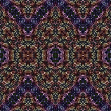 Kusursuz dokuma deseni. Örülmüş arka plan. Halı desensiz. Soyut arkaplan. Sanat kaleydoskobu