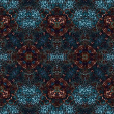 Kusursuz dokuma deseni. Örülmüş arka plan. Halı desensiz. Soyut arkaplan. Sanat kaleydoskobu