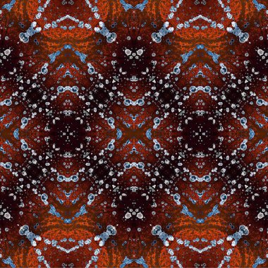 Kusursuz dokuma deseni. Örülmüş arka plan. Halı desensiz. Soyut arkaplan. Sanat kaleydoskobu