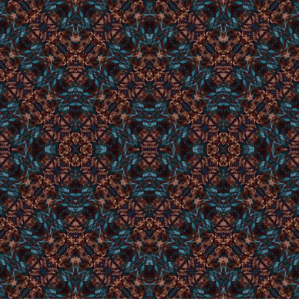 Kusursuz dokuma deseni. Örülmüş arka plan. Halı desensiz. Soyut arkaplan. Sanat kaleydoskobu