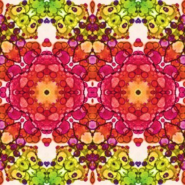 Kusursuz dokuma deseni. Örülmüş arka plan. Halı desensiz. Soyut arkaplan. Sanat kaleydoskobu