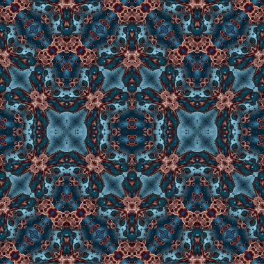 Kusursuz dokuma deseni. Örülmüş arka plan. Halı desensiz. Soyut arkaplan. Sanat kaleydoskobu