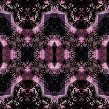 Kusursuz dokuma deseni. Örülmüş arka plan. Halı desensiz. Soyut arkaplan. Sanat kaleydoskobu