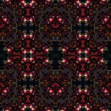 Kusursuz dokuma deseni. Örülmüş arka plan. Halı desensiz. Soyut arkaplan. Sanat kaleydoskobu