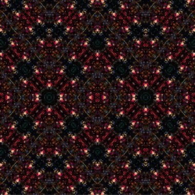 Kusursuz dokuma deseni. Örülmüş arka plan. Halı desensiz. Soyut arkaplan. Sanat kaleydoskobu