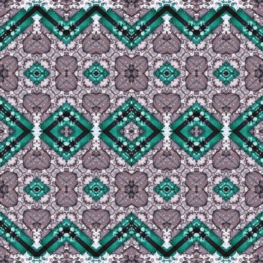 Kusursuz dokuma deseni. Örülmüş arka plan. Halı desensiz. Soyut arkaplan. Sanat kaleydoskobu