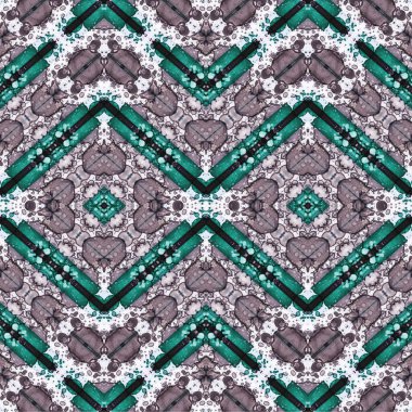 Kusursuz dokuma deseni. Örülmüş arka plan. Halı desensiz. Soyut arkaplan. Sanat kaleydoskobu