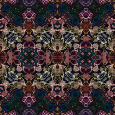 Kusursuz dokuma deseni. Örülmüş arka plan. Halı desensiz. Soyut arkaplan. Sanat kaleydoskobu