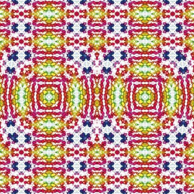 Kusursuz dokuma deseni. Örülmüş arka plan. Halı desensiz. Soyut arkaplan. Sanat kaleydoskobu