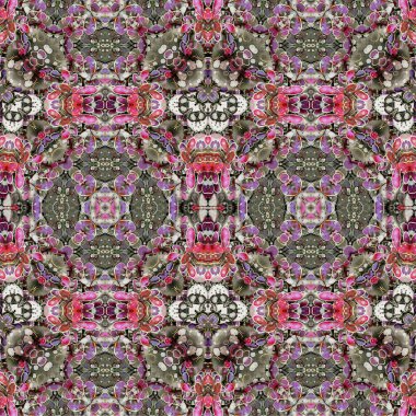 Kusursuz dokuma deseni. Örülmüş arka plan. Halı desensiz. Soyut arkaplan. Sanat kaleydoskobu