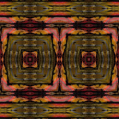 Kusursuz dokuma deseni. Örülmüş arka plan. Halı desensiz. Soyut arkaplan. Sanat kaleydoskobu