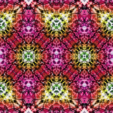 Kusursuz dokuma deseni. Örülmüş arka plan. Halı desensiz. Soyut arkaplan. Sanat kaleydoskobu