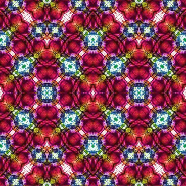 Kusursuz dokuma deseni. Örülmüş arka plan. Halı desensiz. Soyut arkaplan. Sanat kaleydoskobu