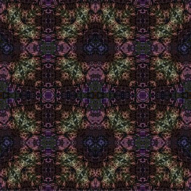 Kusursuz dokuma deseni. Örülmüş arka plan. Halı desensiz. Soyut arkaplan. Sanat kaleydoskobu
