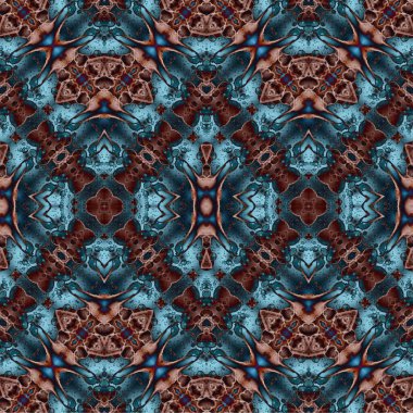 Seamless woven pattern. interwoven background. Carpet seamless texture. Abstract background. Art kaleidoscope