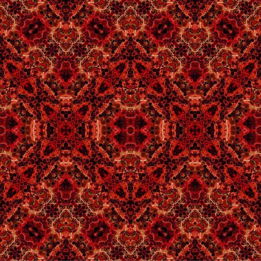 Kusursuz dokuma deseni. Örülmüş arka plan. Halı desensiz. Soyut arkaplan. Sanat kaleydoskobu