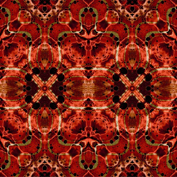 Kusursuz dokuma deseni. Örülmüş arka plan. Halı desensiz. Soyut arkaplan. Sanat kaleydoskobu