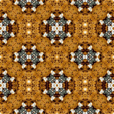 Kusursuz dokuma deseni. Örülmüş arka plan. Halı desensiz. Soyut arkaplan. Sanat kaleydoskobu