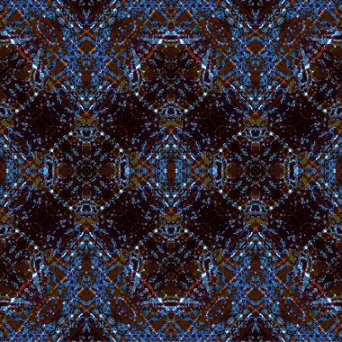 Kusursuz dokuma deseni. Örülmüş arka plan. Halı desensiz. Soyut arkaplan. Sanat kaleydoskobu