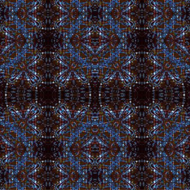 Kusursuz dokuma deseni. Örülmüş arka plan. Halı desensiz. Soyut arkaplan. Sanat kaleydoskobu