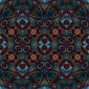 Kusursuz dokuma deseni. Örülmüş arka plan. Halı desensiz. Soyut arkaplan. Sanat kaleydoskobu