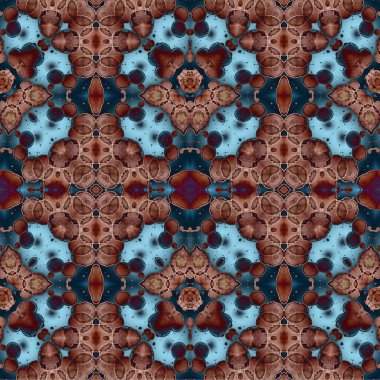 Kusursuz dokuma deseni. Örülmüş arka plan. Halı desensiz. Soyut arkaplan. Sanat kaleydoskobu