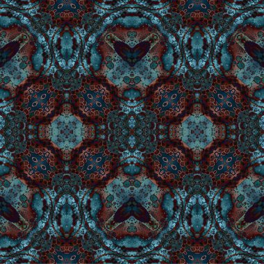 Kusursuz dokuma deseni. Örülmüş arka plan. Halı desensiz. Soyut arkaplan. Sanat kaleydoskobu