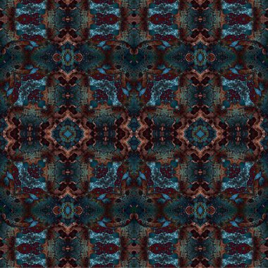 Kusursuz dokuma deseni. Örülmüş arka plan. Halı desensiz. Soyut arkaplan. Sanat kaleydoskobu