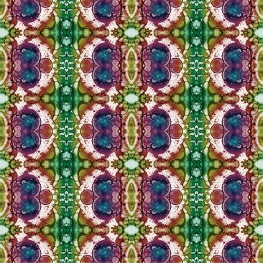 Kusursuz dokuma deseni. Örülmüş arka plan. Halı desensiz. Soyut arkaplan. Sanat kaleydoskobu