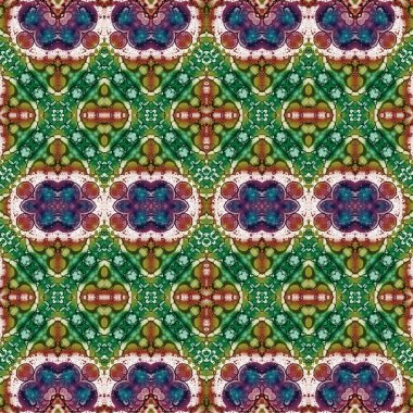 Kusursuz dokuma deseni. Örülmüş arka plan. Halı desensiz. Soyut arkaplan. Sanat kaleydoskobu