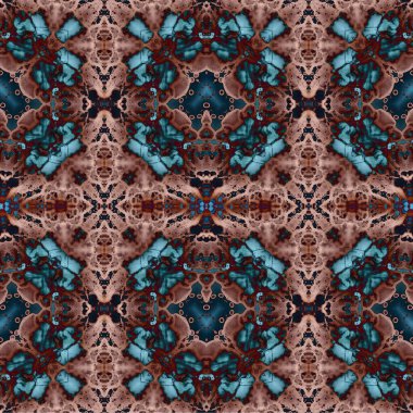 Kusursuz dokuma deseni. Örülmüş arka plan. Halı desensiz. Soyut arkaplan. Sanat kaleydoskobu