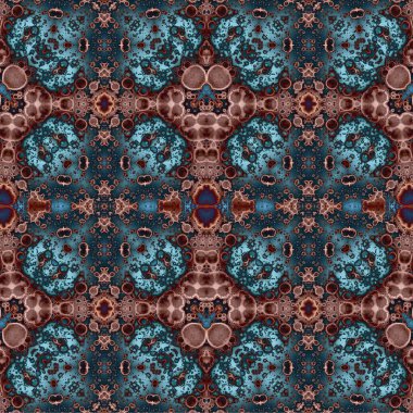 Kusursuz dokuma deseni. Örülmüş arka plan. Halı desensiz. Soyut arkaplan. Sanat kaleydoskobu