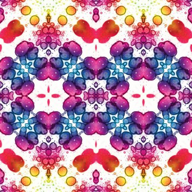 Kusursuz dokuma deseni. Örülmüş arka plan. Halı desensiz. Soyut arkaplan. Sanat kaleydoskobu