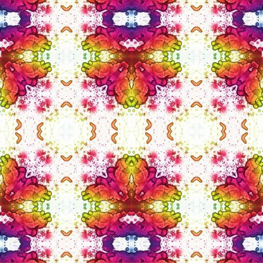 Kusursuz dokuma deseni. Örülmüş arka plan. Halı desensiz. Soyut arkaplan. Sanat kaleydoskobu