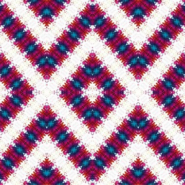 Kusursuz dokuma deseni. Örülmüş arka plan. Halı desensiz. Soyut arkaplan. Sanat kaleydoskobu