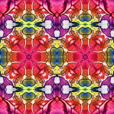 Kusursuz dokuma deseni. Örülmüş arka plan. Halı desensiz. Soyut arkaplan. Sanat kaleydoskobu