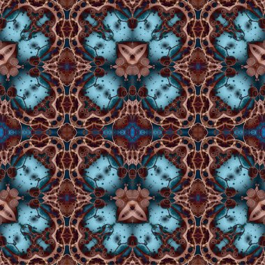 Kusursuz dokuma deseni. Örülmüş arka plan. Halı desensiz. Soyut arkaplan. Sanat kaleydoskobu