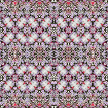 Kusursuz dokuma deseni. Örülmüş arka plan. Halı desensiz. Soyut arkaplan. Sanat kaleydoskobu