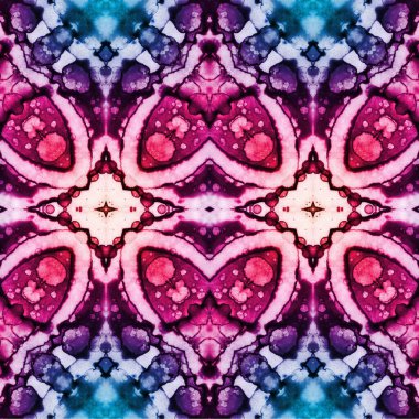 Kusursuz dokuma deseni. Örülmüş arka plan. Halı desensiz. Soyut arkaplan. Sanat kaleydoskobu