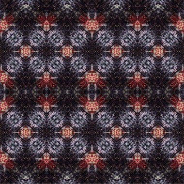 Kusursuz dokuma deseni. Örülmüş arka plan. Halı desensiz. Soyut arkaplan. Sanat kaleydoskobu