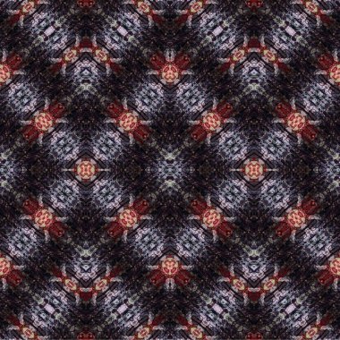 Kusursuz dokuma deseni. Örülmüş arka plan. Halı desensiz. Soyut arkaplan. Sanat kaleydoskobu