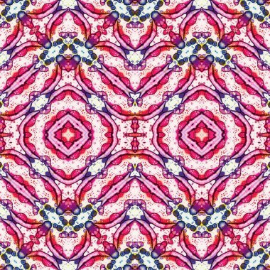 Kusursuz dokuma deseni. Örülmüş arka plan. Halı desensiz. Soyut arkaplan. Sanat kaleydoskobu