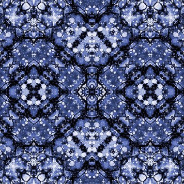 Kusursuz kaotik şablon. Soyut sanat geçmişi. Kusursuz bir doku. Modern arka plan. Mandala