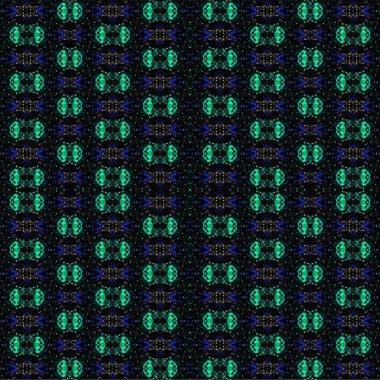 Kusursuz kaotik şablon. Soyut sanat geçmişi. Kusursuz bir doku. Modern arka plan. Mandala