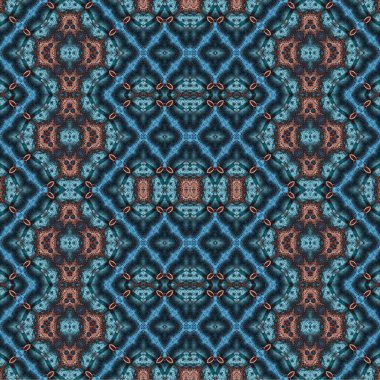 Kusursuz kaotik şablon. Soyut sanat geçmişi. Kusursuz bir doku. Modern arka plan. Mandala