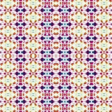 Kusursuz kaotik şablon. Soyut sanat geçmişi. Kusursuz bir doku. Modern arka plan. Mandala