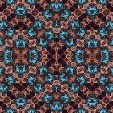 Kusursuz kaotik şablon. Soyut moda arka planı. Kusursuz bir doku. Modern arka plan. Kaleydoskopik