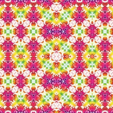 Kusursuz kaotik şablon. Soyut sanat geçmişi. Kusursuz bir doku. Modern arka plan. Mandala