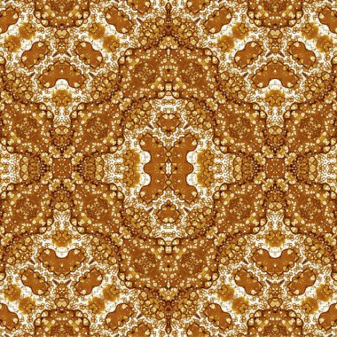 Kusursuz kaotik şablon. Soyut sanat geçmişi. Kusursuz bir doku. Modern arka plan. Mandala