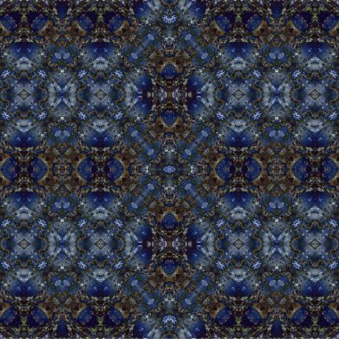 Kusursuz kaotik şablon. Soyut sanat geçmişi. Kusursuz bir doku. Modern arka plan. Mandala